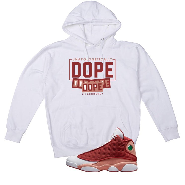 Air Jordan 13 Dune Red White T-Shirt (DOPE)| illcurrency product image 3