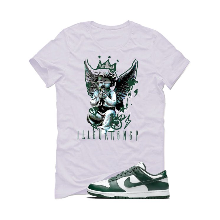 Nike Dunk Low Michigan State White T-Shirt (Graffiti Angel) product image 2