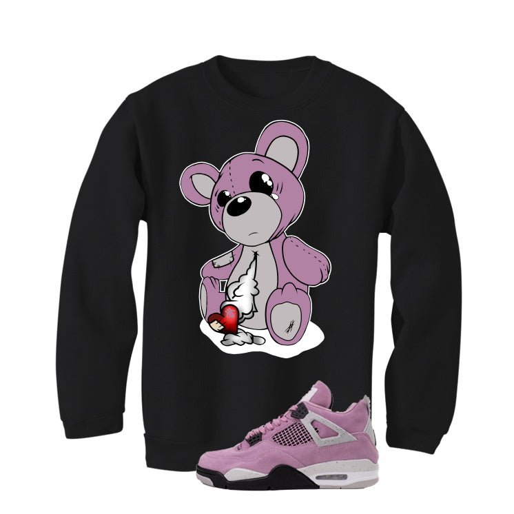 Air Jordan 4 WMNS Orchid Black T-Shirt (Big Teddy) product image 4