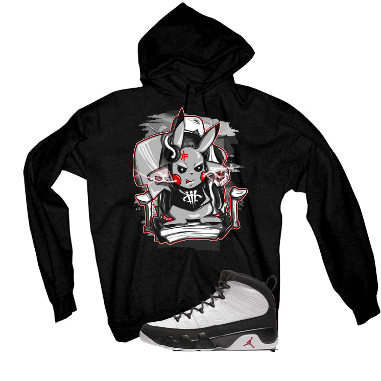 Air Jordan 9 OG Space Jam Matching T-Shirt Black (Mad product image 3