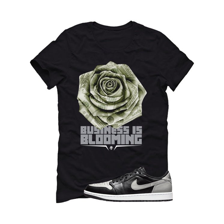Air Jordan 1 Low OG Shadow Black T-Shirt (Business is product image 2