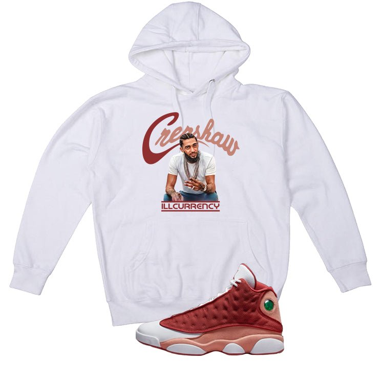Air Jordan 13 Dune Red White T-Shirt (Crenshaw)| illcurrency product image 3