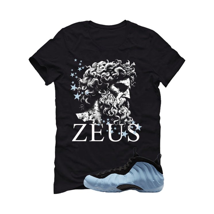 Nike Air Foamposite One Psychic Blue Black T-Shirt (Zeus) product image 2
