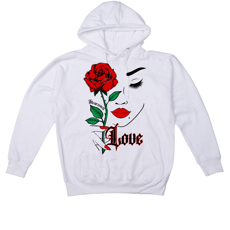 Air Jordan 4 Valentine’s Day (Sierra Red) Matching T-Shirt product image 3