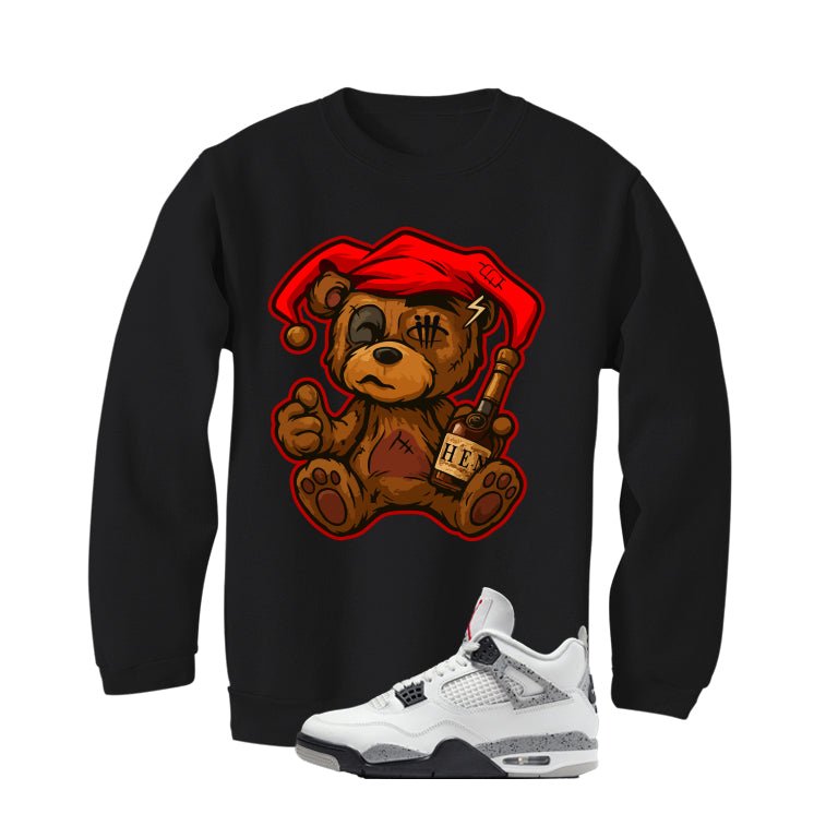 Air Jordan 4 White Cement Black T-Shirt (Teddy Henny) product image 4