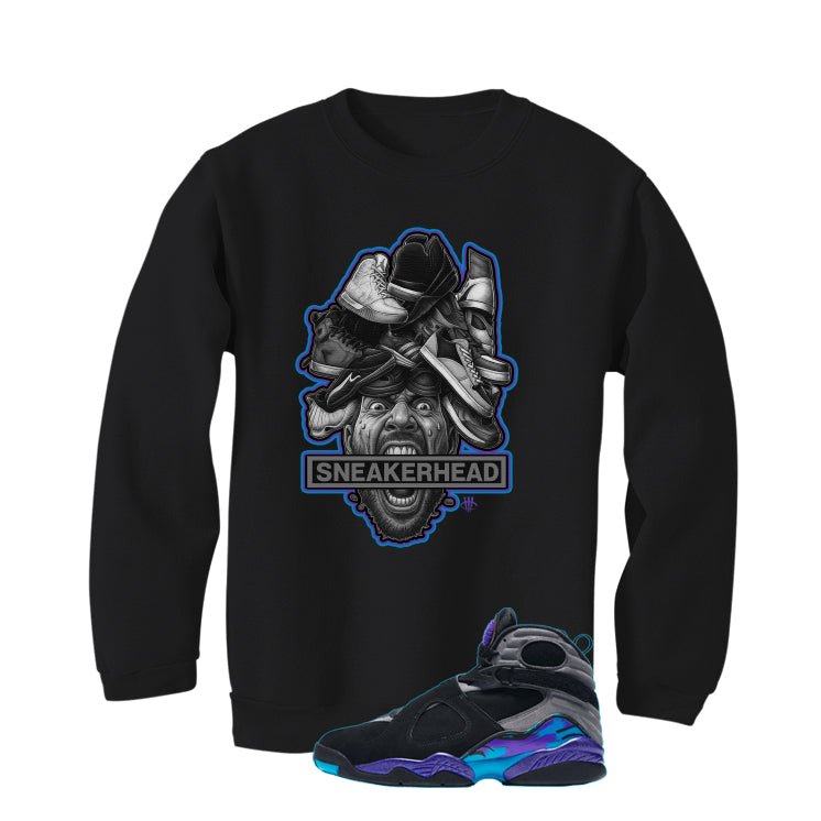 Air Jordan 8 OG Aqua Black T-Shirt (SneakerHead) product image 4