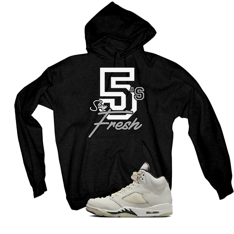 Air Jordan 5 SE “Sail” | illcurrency Black T-Shirt (Stay product image 3