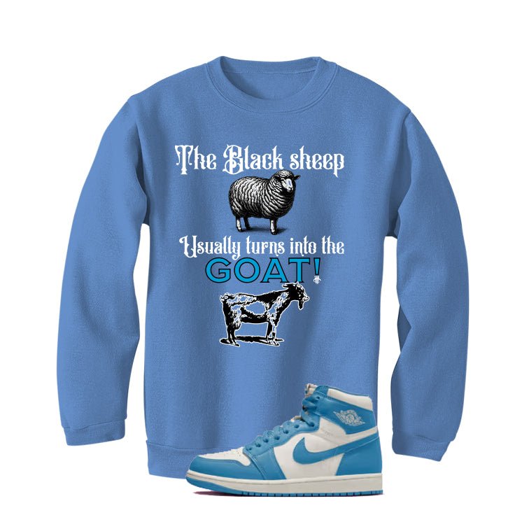 Air Jordan 1 High OG UNC Reimagined Carolina Blue T-Shirt product image 4