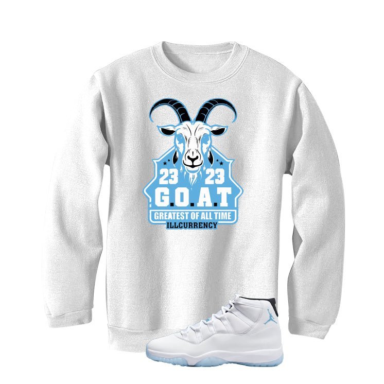 Air Jordan 11 Legend Blue White T-Shirt (GOAT 23) product image 4