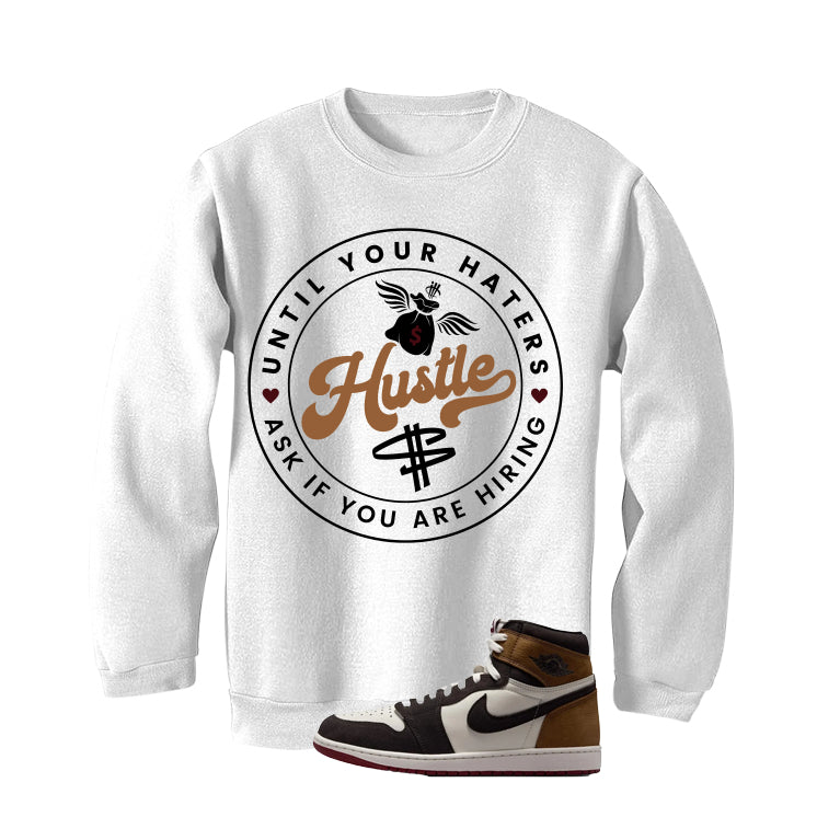Air Jordan 1 High OG Love The Game Matching T-Shirt White product image 4