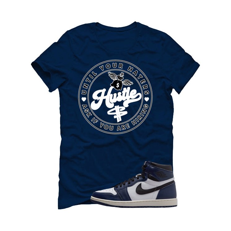 Air Jordan 1 High OG Midnight Navy Blue T-Shirt (Haters product image 2