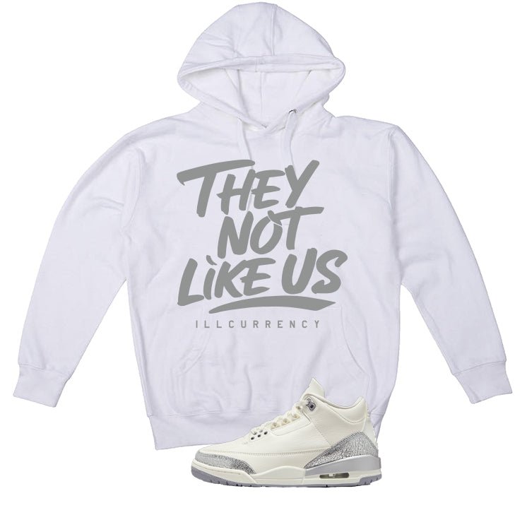 Air Jordan 3 WMNS Sail White T-Shirt (They not like us) product image 3