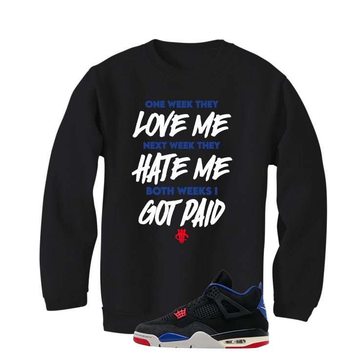 Air Jordan 4 Rare Black T-Shirt (paid)| illcurrency product image 4