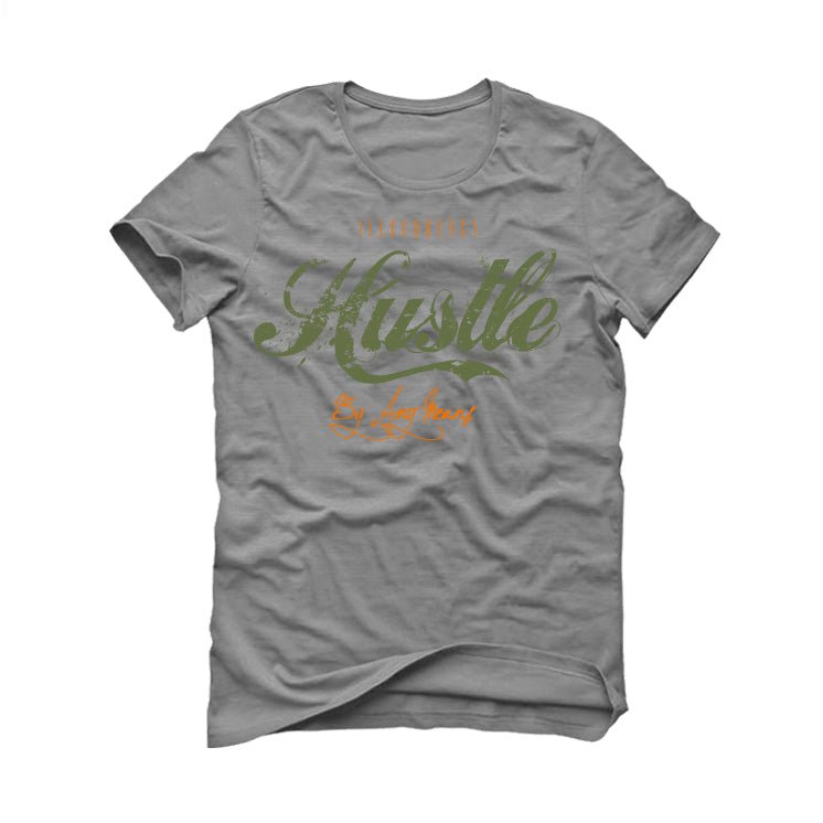 Air Jordan 5 “Olive” | illcurrency Grey T-Shirt (Hustle By product image 2