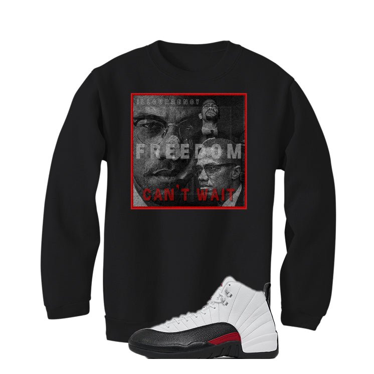 Air Jordan 12 “Red Taxi” | illcurrency Black T-Shirt product image 4