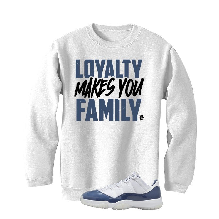 Air Jordan 11 Low Diffused Blue White T-Shirt (Loyalty) product image 4