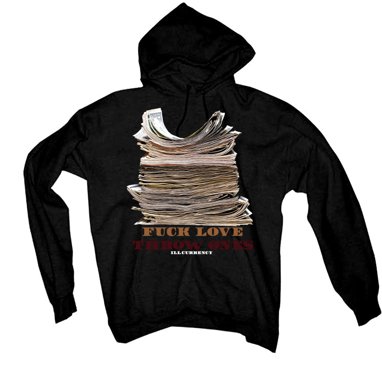 Air Jordan 1 High OG Love The Game Matching T-Shirt Black product image 3