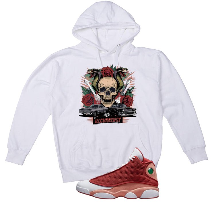 Air Jordan 13 Dune Red White T-Shirt (Vintage Illcurrency)| product image 3
