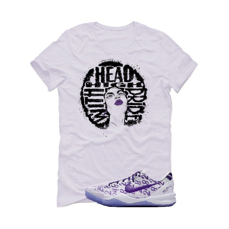 Nike Kobe 8 "Court Purple" | illcurrency White T-Shirt product image 2