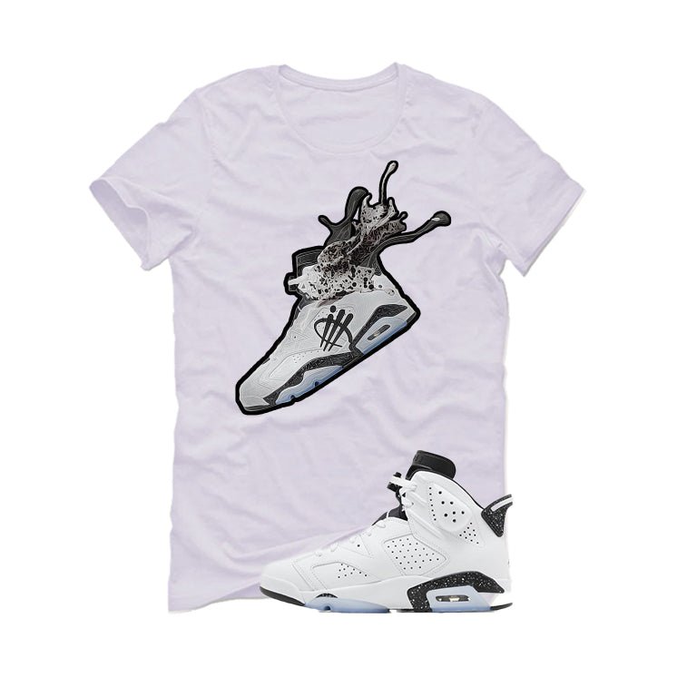 Air Jordan 6 Reverse Oreo White T-Shirt (SPLASH 6) product image 2