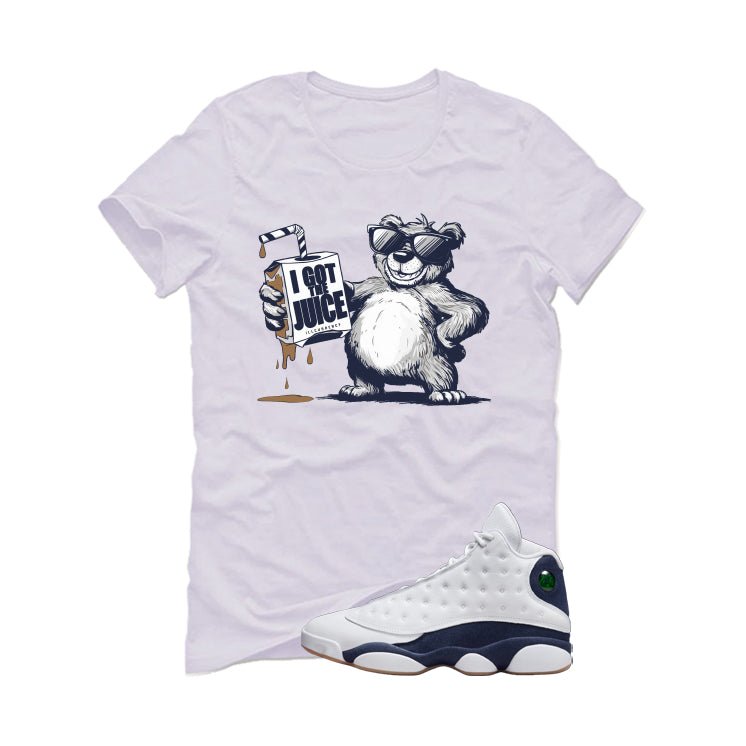 Air Jordan 13 Midnight Navy White T-Shirt (I got the product image 2