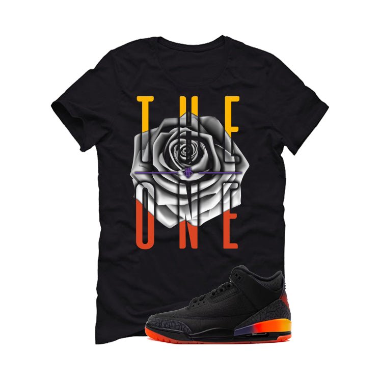 J Balvin x Air Jordan 3 Rio Black T-Shirt (The One) product image 2