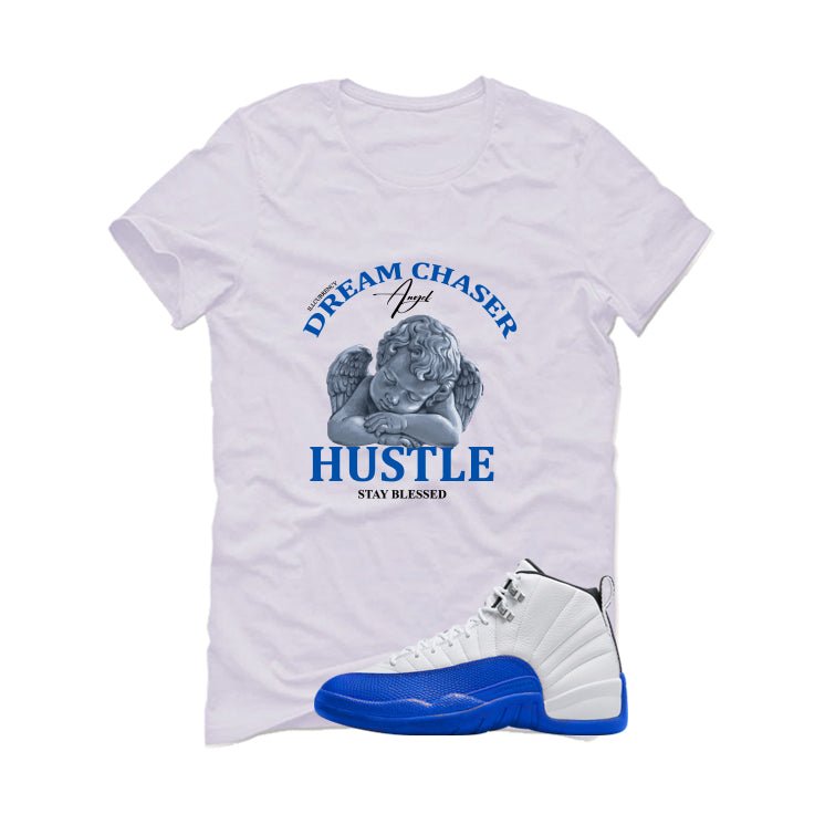 Air Jordan 12 Blueberry White T-Shirt (Dream Chaser Angel) product image 2
