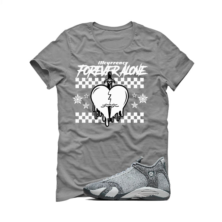 Air Jordan 14 “Flint Grey” | illcurrency T-Shirt (Forever product image 2