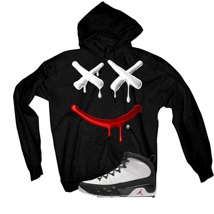 Air Jordan 9 OG Space Jam Matching T-Shirt Black (Happy product image 3