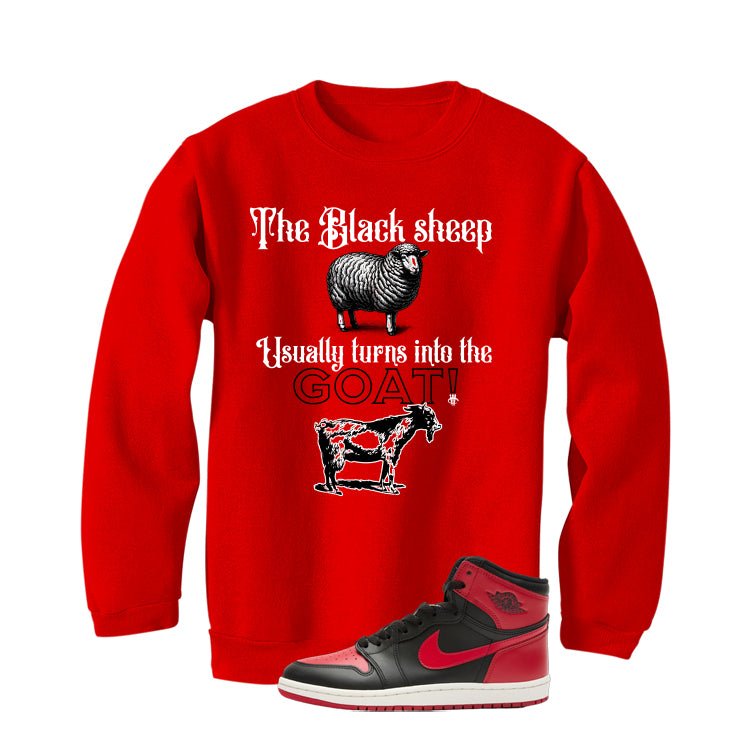 Air Jordan 1 High ’85 Bred Red T-Shirt (the black sheep product image 4