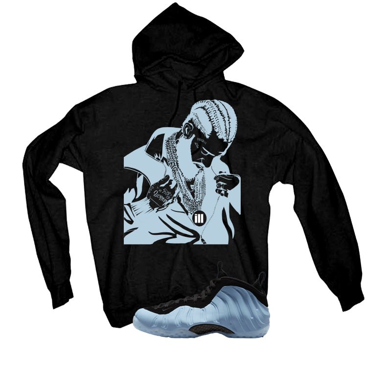 Nike Air Foamposite One Psychic Blue Black T-Shirt product image 3
