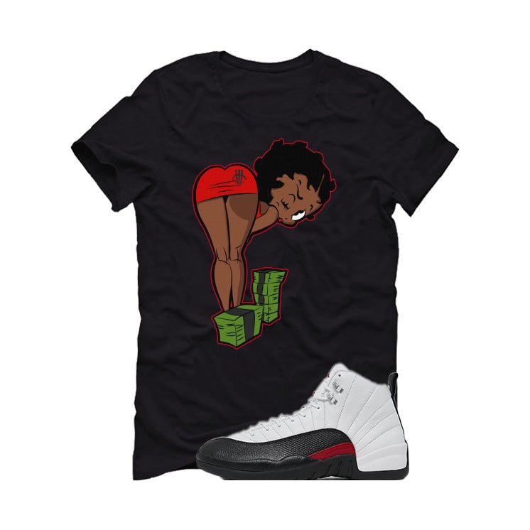 Air Jordan 12 “Red Taxi” | illcurrency Black T-Shirt (BOO) product image 1