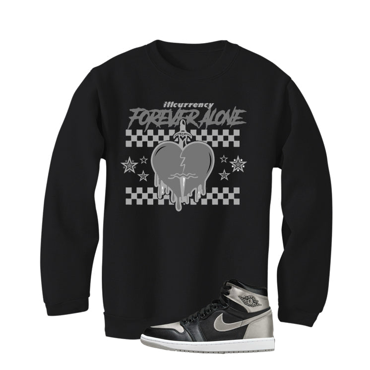 Air Jordan 1 High OG WMNS Satin Shadow Black T-Shirt product image 4
