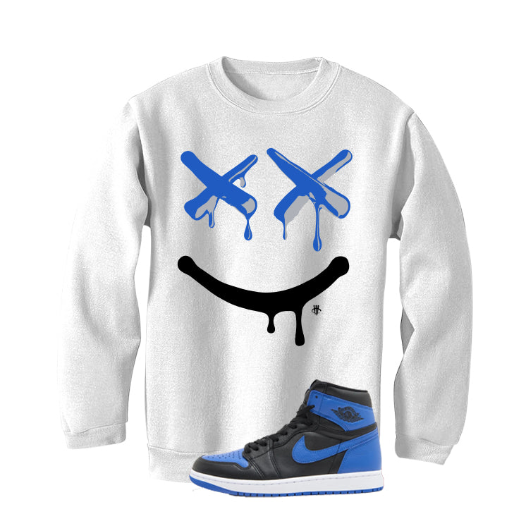 Air Jordan 1 High OG Royal Matching T-Shirt Happy Drip product image 4