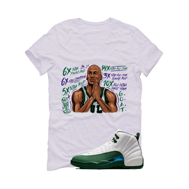 Air Jordan 12 Bucks Matching T-Shirt 6x product image 2