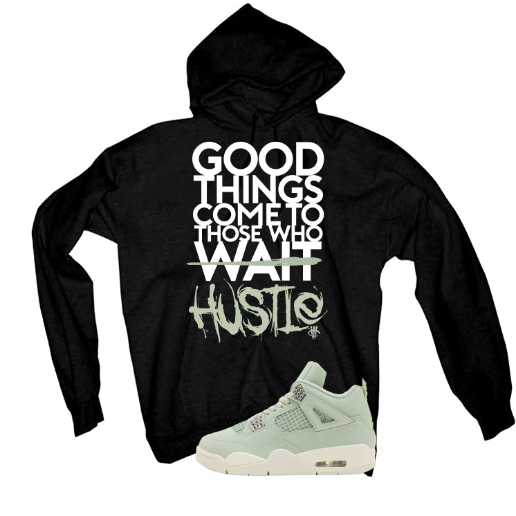 Air Jordan 4 WMNS Seafoam Black T-Shirt (Good Things) product image 3