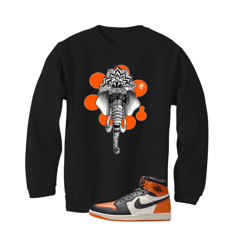 Air Jordan 1 High OG Shattered Backboard Black T-Shirt product image 4