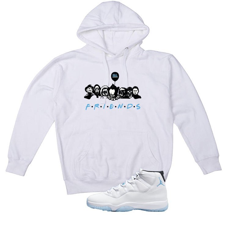 Air Jordan 11 Legend Blue White T-Shirt (Friends) product image 3