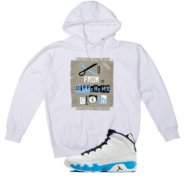Air Jordan 9 “Powder Blue” | illcurrency White T-Shirt (Cut product image 3