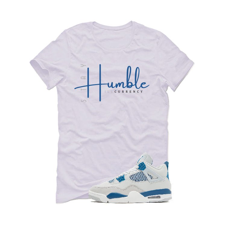 Air Jordan 4 “Military Blue” | illcurrency White T-Shirt product image 2