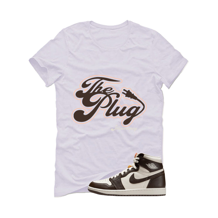 Air Jordan 1 High OG Baroque Brown White T-Shirt (The product image 2