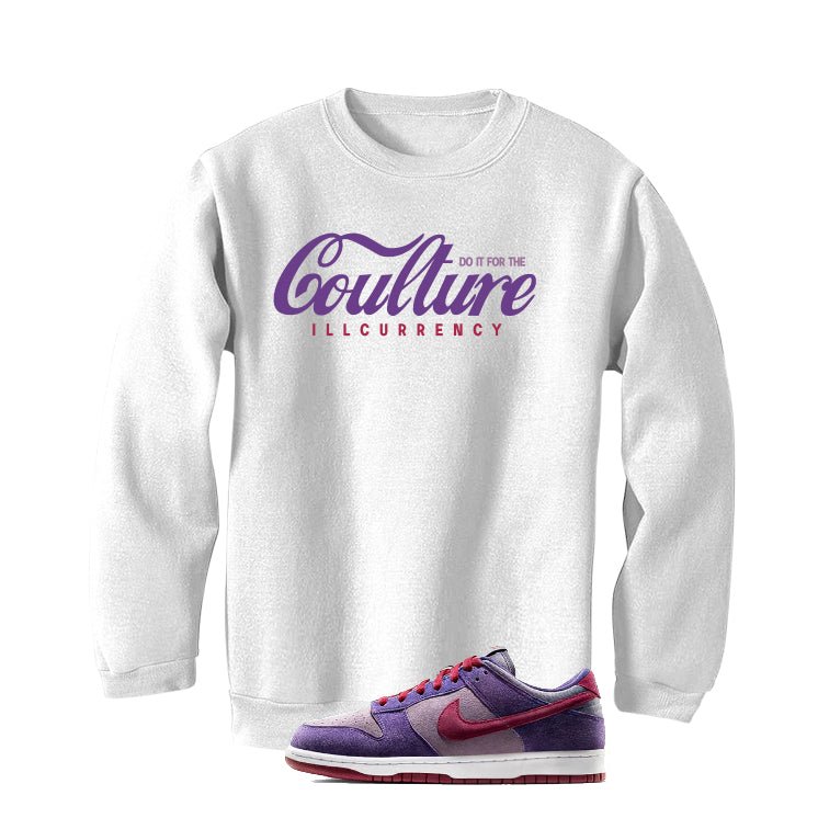 Nike Dunk Low “Plum” | illcurrency White T-Shirt (Coulture) product image 4
