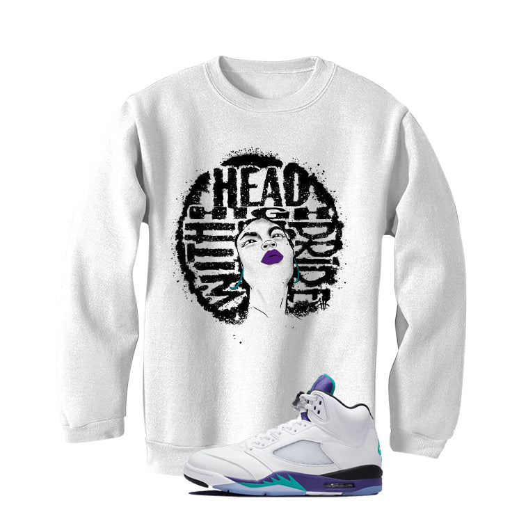 Air Jordan 5 OG Grape White T-Shirt (Head High)| illcurrency product image 4