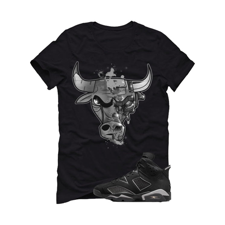 Air Jordan 6 Cap and Gown Matching T-Shirt, Sweatshirts & Hoodies Black T-Shirt (Bully)| illcurrency