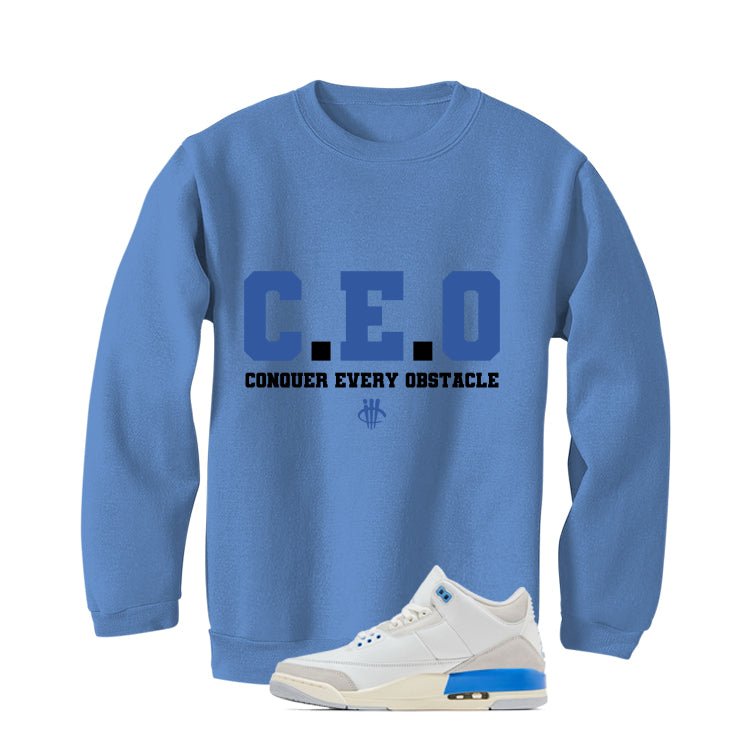 Air Jordan 3 Lucky Shorts Carolina Blue T-Shirt (CEO) product image 4