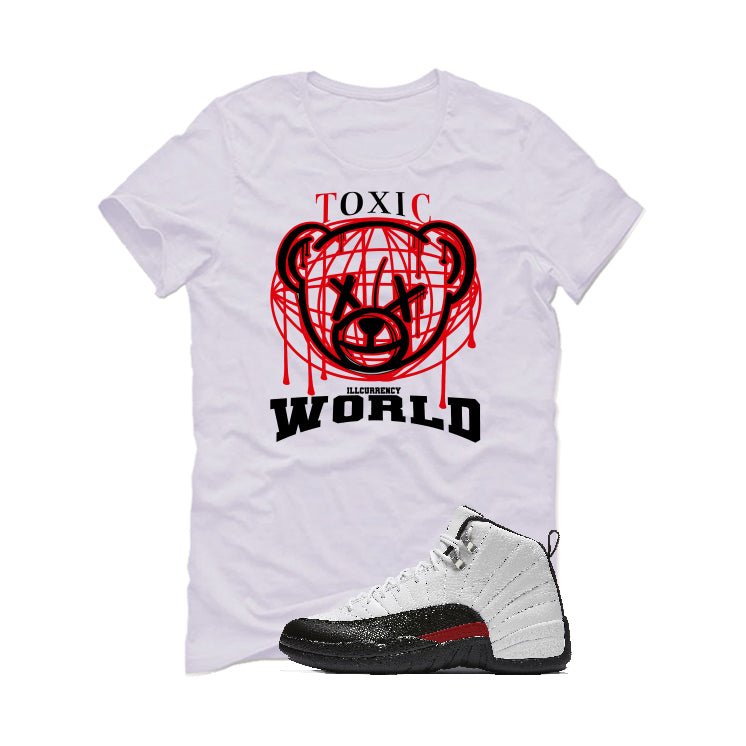Air Jordan 12 “Red Taxi” | illcurrency White T-Shirt (Toxic product image 2