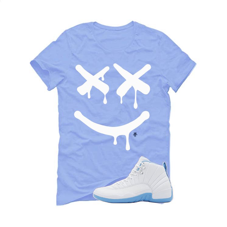 Air Jordan 12 Melo Carolina Blue T-Shirt (Happy Drip) product image 2