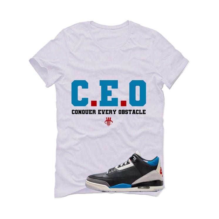Air Jordan 3 OG Rare White T-Shirt (CEO)| illcurrency product image 2