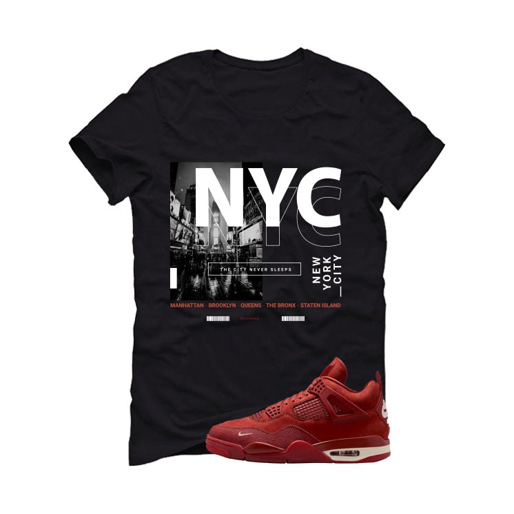 Nigel Sylvester x Air Jordan 4 Brick by Black T-Shirt (City product image 2