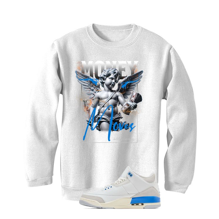 Air Jordan 3 Lucky Shorts White T-Shirt (Money Moves) product image 4